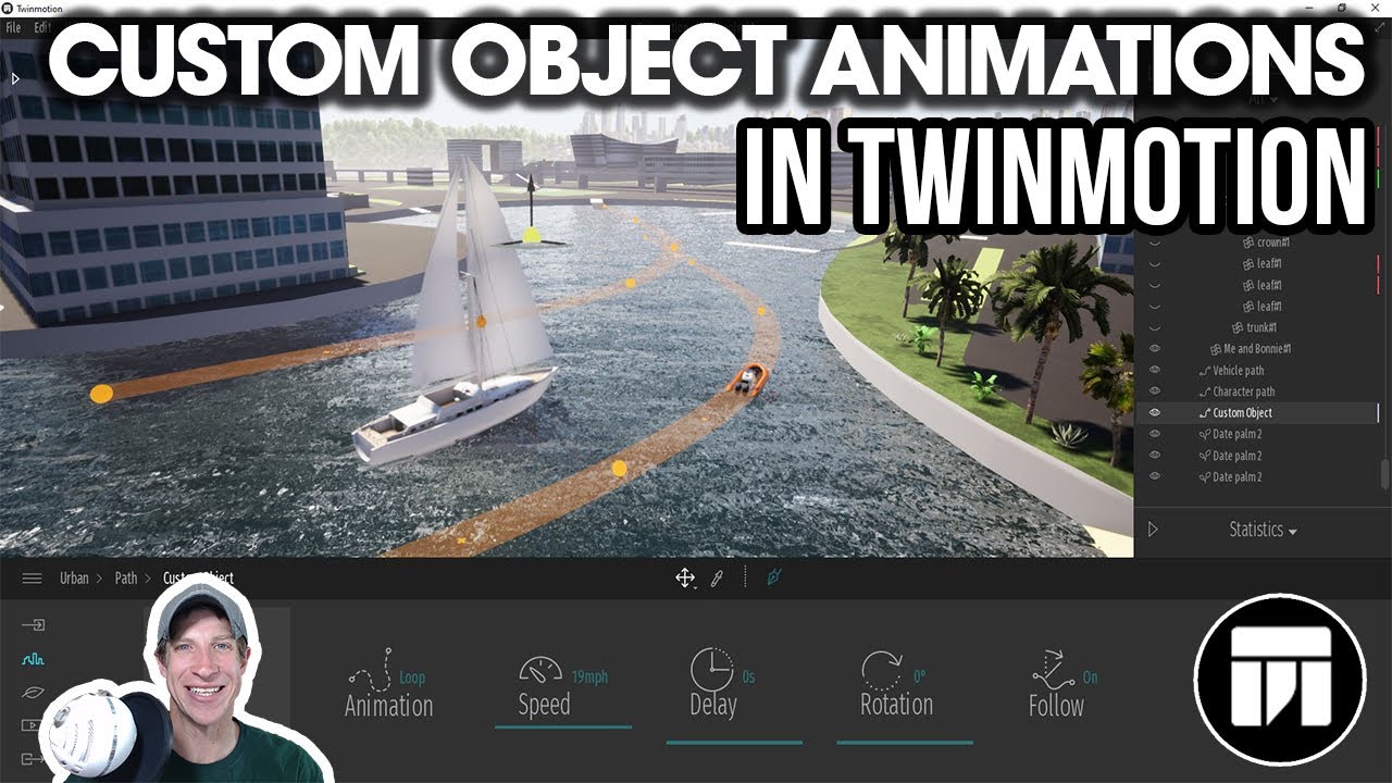 twinmotion animate object
