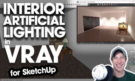 Intro to Interior Lighting in Vray – Using Artificial Lighting