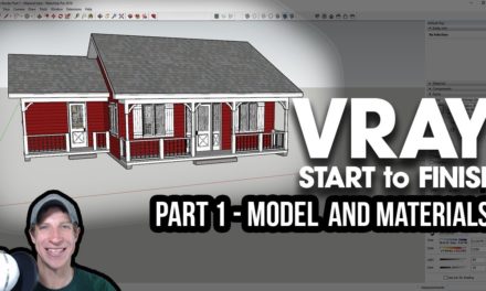 Vray Rendering START TO FINISH Part 1 – Model and Materials