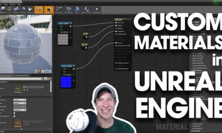 CUSTOM MATERIALS in Unreal Engine with Texture Images – Unreal Engine Materials Tutorial Part 2