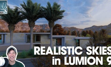 PHOTOREALISTIC SKIES IN LUMION 9 with Real Skies!