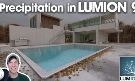 RAIN AND SNOW in LUMION 9 with the Precipitation Effect – Full Tutorial!