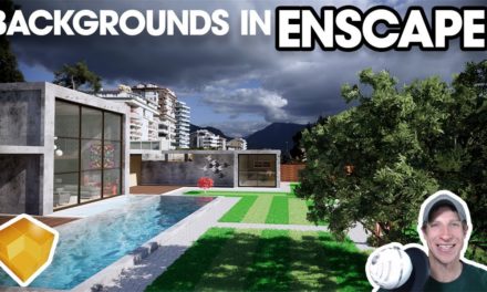 ADDING BACKGROUNDS IN ENSCAPE – Enscape Atmosphere Settings Tutorial