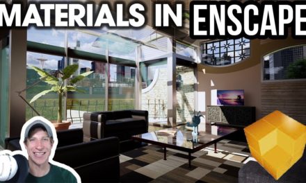 GETTING STARTED RENDERING IN ENSCAPE (EP 2) – Adding and Editing Materials