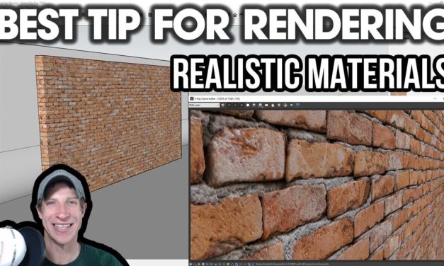 BEST TIP for Rendering Photorealistic Materials!