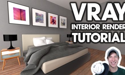 Vray INTERIOR RENDER Tutorial – Easy to Follow!