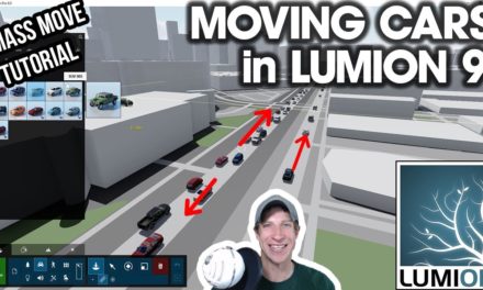 MOVING CARS in Lumion 9 with Mass Move – Lumion Animation Tutorial