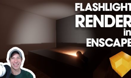 Creating a FLASHLIGHT RENDER in Enscape for SketchUp