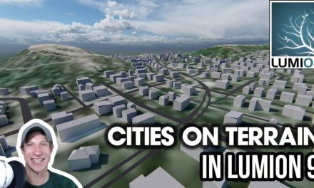 CITIES ON TERRAIN in Lumion 9