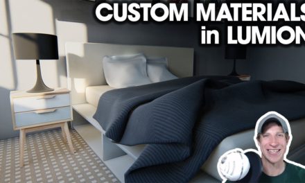 Adding CUSTOM MATERIALS to Renderings in Lumion