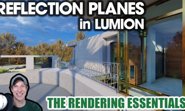 REFLECTION PLANES in Lumion for Realistic Reflections in Renderings!
