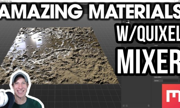 Amazing CUSTOM MATERIALS with Quixel Mixer!