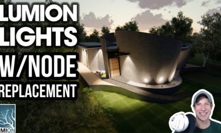 FAST Light Placement in Lumion with Node Replacement