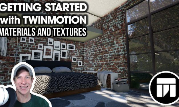 Getting Started RENDERING IN TWINMOTION (EP 5) – Adding and Editing Materials/Textures