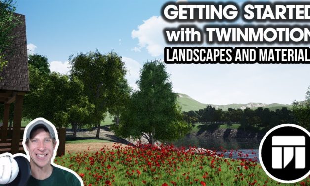 Getting Started RENDERING IN TWINMOTION (EP 3) – Sculpting Landscapes and Landscape Materials