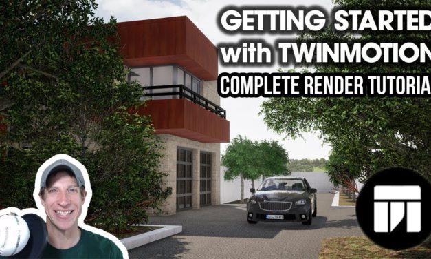 Getting Started RENDERING IN TWINMOTION (EP 2) – Complete Photorealistic Rendering Workflow