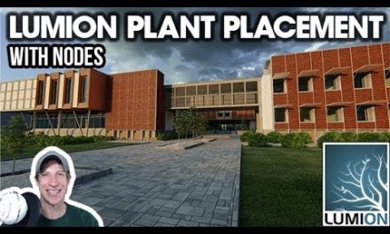 Quick PLANT PLACEMENT in Lumion with Node Replacement
