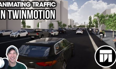 Getting Started RENDERING IN TWINMOTION (EP 12) – Animating Moving Traffic and Walking People