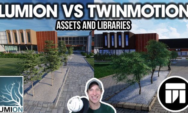 LUMION VS TWINMOTION – Asset and Library Comparison