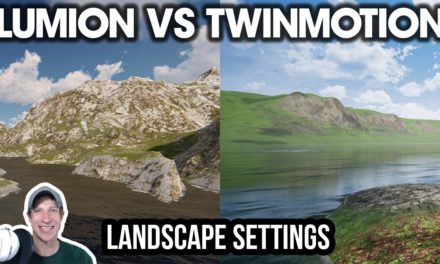 LUMION VS TWINMOTION – Landscape Tools and Interface Comparison