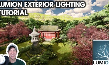 Lumion EXTERIOR LIGHTING SETTINGS Tutorial