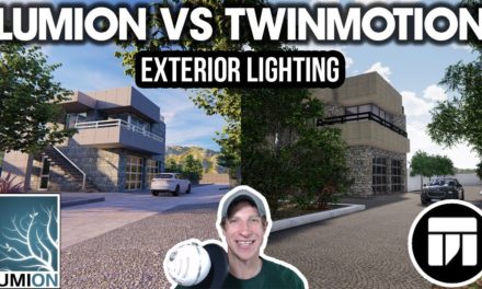 LUMION AND TWINMOTION – Exterior Lighting Settings Comparison