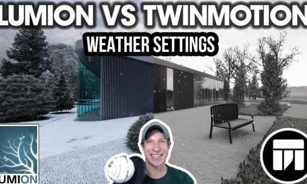 LUMION VS TWINMOTION – Weather Effect Comparison