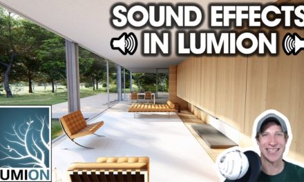 Adding SOUND EFFECTS to Lumion Renderings