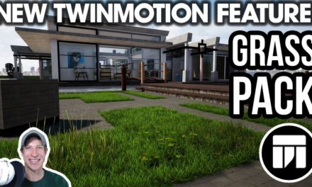 What’s NEW in Twinmotion – HIGH QUALITY GRASS UPDATE