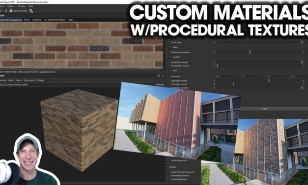 CUSTOM MATERIALS with Procedural Textures!