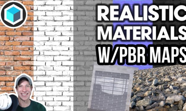 Realist Materials in ANY RENDERING PROGRAM using Material Maps!