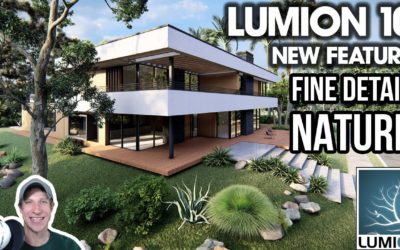 Lumion 10 NEW FEATURE – Fine Detail Nature Objects!