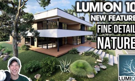 Lumion 10 NEW FEATURE – Fine Detail Nature Objects!