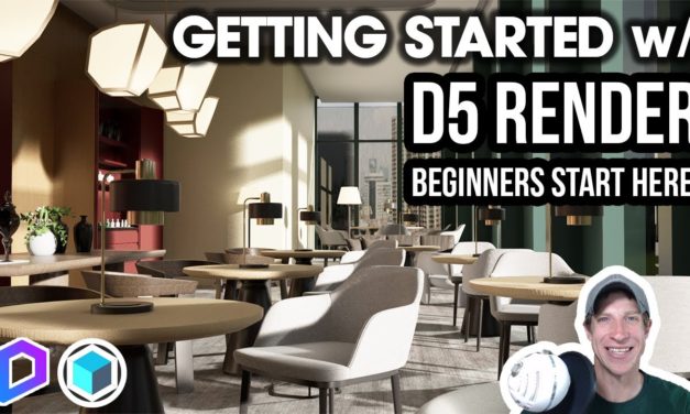 Getting Started with D5 RENDER! Beginners Start Here!