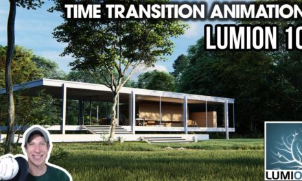 Creating a TIME TRANSITION ANIMATION in Lumion 10