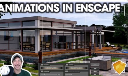 Creating ANIMATIONS in Enscape from your SketchUp model