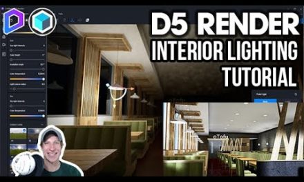 Interior LIGHTING SETTINGS Tutorial for D5 Render