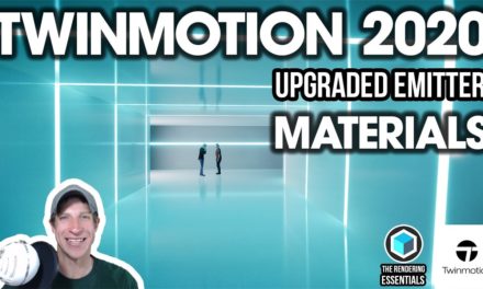 Twinmotion 2020 UPGRADED EMITTER MATERIALS?