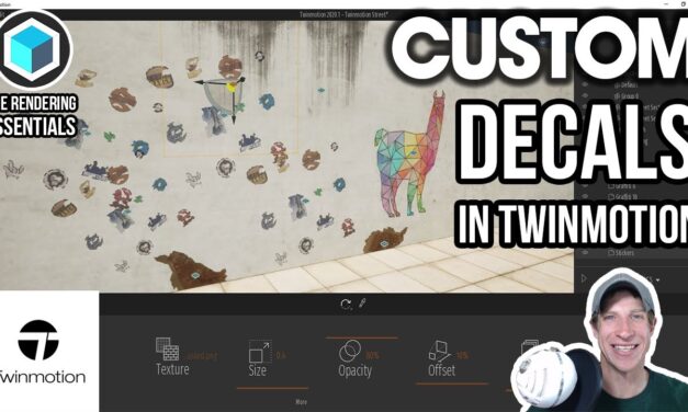 Creating CUSTOM DECALS in Twinmotion!