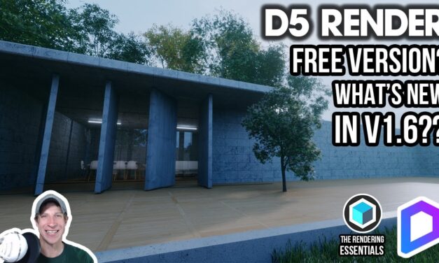 D5 Render FREE Version? What’s New in Version 1.6!