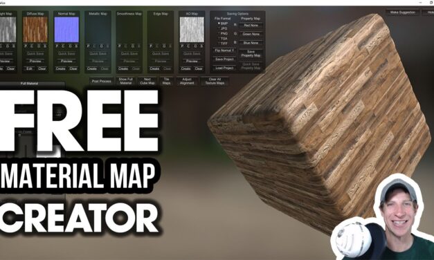 FREE TOOL For Creating PBR Material Maps from Photos – Materialize!