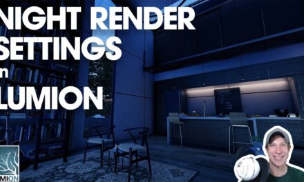 Lumion NIGHT RENDER Settings Tutorial – Creating a Night Render in Lumion!
