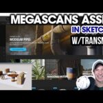 Importing MEGASCANS ASSETS to SketchUp with Transmutr